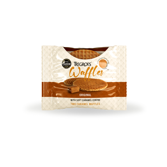 Tregroes Butter Toffee Waffles (2 pack)