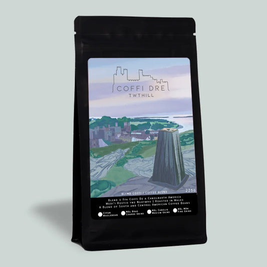 Coffi Dre Twtill - Whole Bean 225g